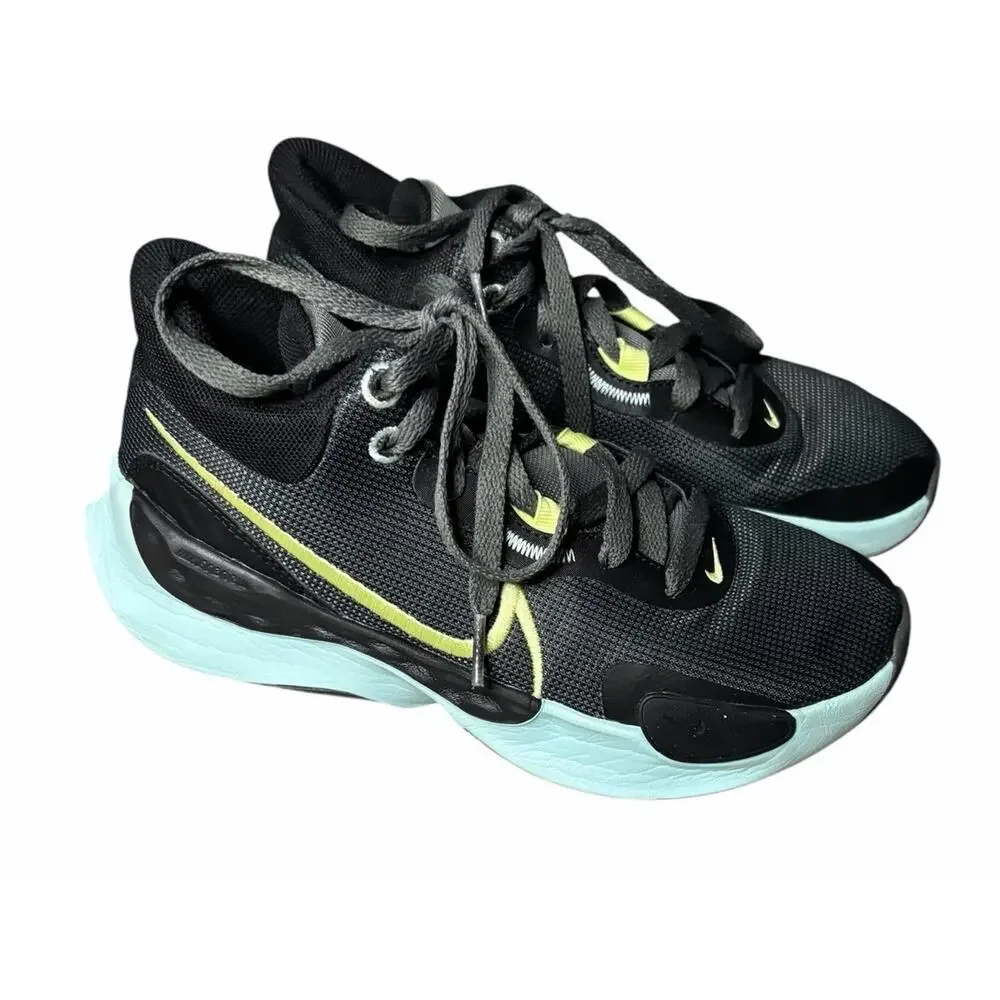 Nike Renew Elevate 3 Basketball Shoes Women's Size 6 Black Mint Green Athletic